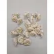 Shola pivoine 6cm naturel 20pcs