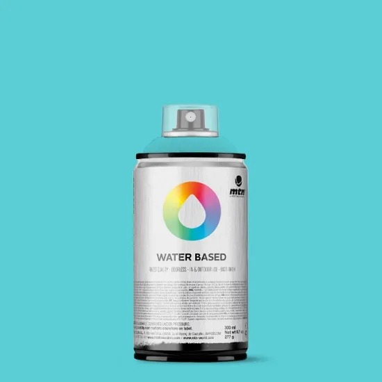 Spray blue green pale 300ml water based