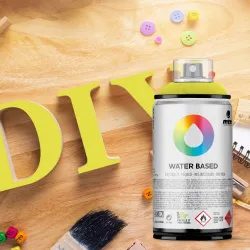 Spray briljant yellow green 300ml water based