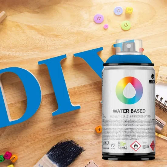 Spray cobalt blue 300ml water based