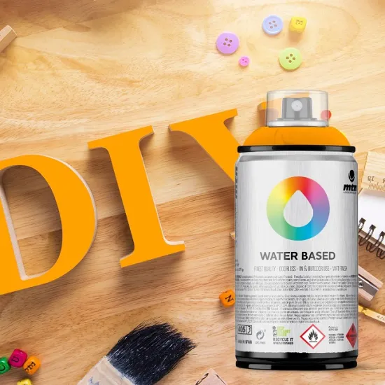 Spray orange light 300ml water based