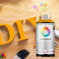 Spray yellow ocre 300ml water based