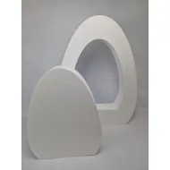 Styropor  oeuf etant ouvert + ferme 75cm