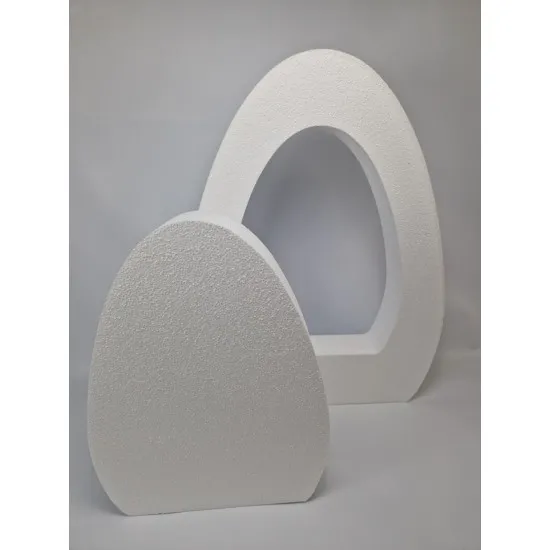 Styropor ei staand open + dicht 75cm