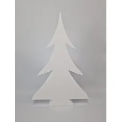 Styropor sapin de noel 50cm