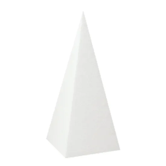 Styropor pyramide 20x12x12cm