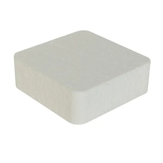 Styropor cake square 20x20x7cm