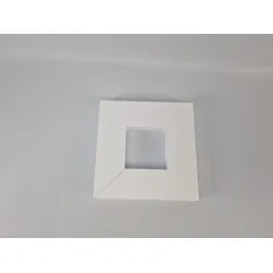 Styropor carre 35x35x5cm avec trou 15x15x5cm