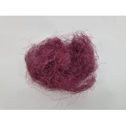 Sisal aubergine +/-200gr