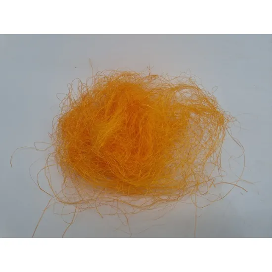 Sisal oranje (abrikoos) +/-20gr