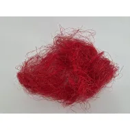 Sisal rouge +/-20gr