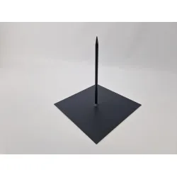 Support large 25x25cm noir 1pc