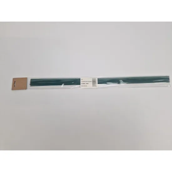 Stub wire painted green 0.7x400mm 40pcs
