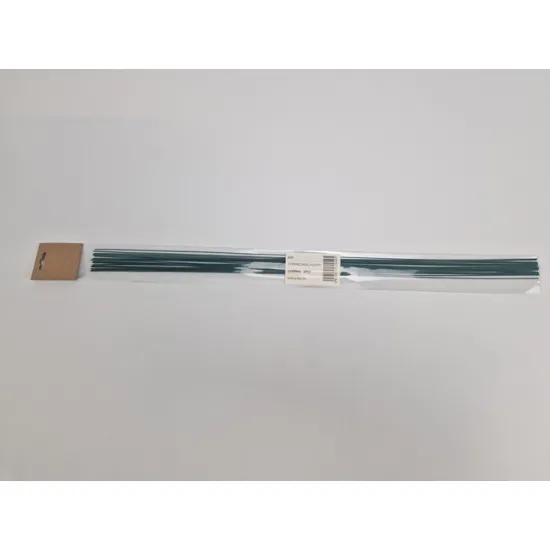 Stub wire painted green 0.9x400mm 20pcs