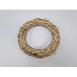 Straw wreath 35cm