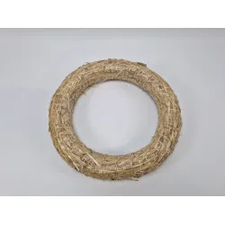 Straw wreath 40cm