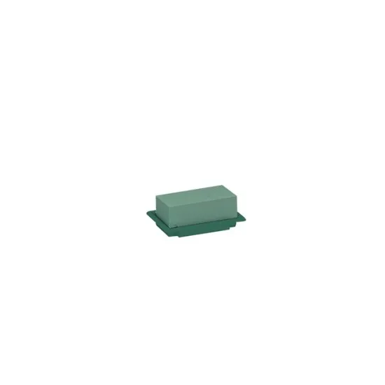 Oasis table deco mini green13x9x5cm 1pc