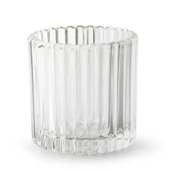 Verre pour chauffe plat ruby transparant h9 d9cm