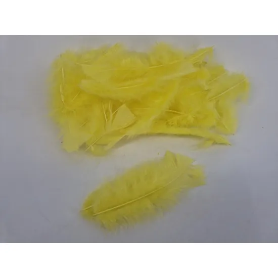 Feathers flats yellow +/-45gr