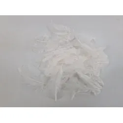 Plumes flats blanc +/-10gr