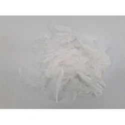 Plumes flats blanc +/-45gr