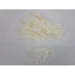 Veren marabou groot ecru +/-10gr