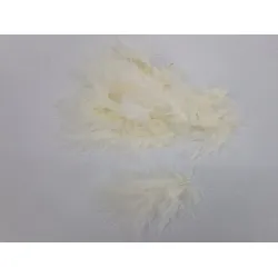 Plumes de marabou ecru +/-45gr