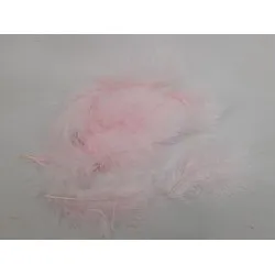 Veren marabou groot lichtroos +/-10gr