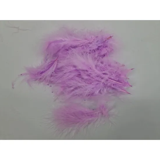 Veren marabou groot lila +/-45gr