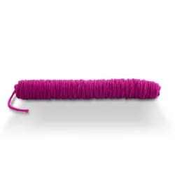 Cordelette de laine +/-55m fuchsia