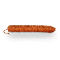 Cordelette de laine +/-55m orange