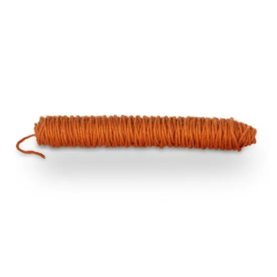 Wol dochtfaden +/-55m oranje
