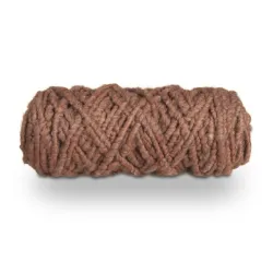 Corde de laine mirabell +/-25m marron