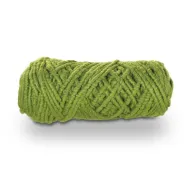 Corde de laine mirabell +/-25m vert mousse