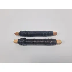 Binding wire blue annealed on wooden peg 0.60mm 45m 100gr 10pcs