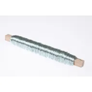 Wikkeldraad ijsblauw op stok 0,50mm 50m 100gr 