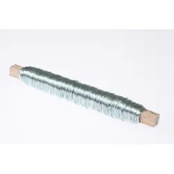 Wikkeldraad ijsblauw op stok 0,50mm 50m 100gr 