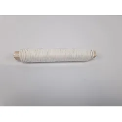 Binding wire paper white on wooden peg 0.80mm 22m 