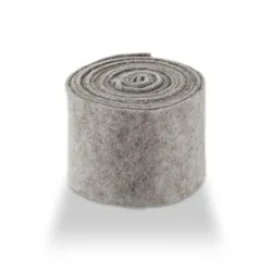 Wool felt 15cm +/-5m grey