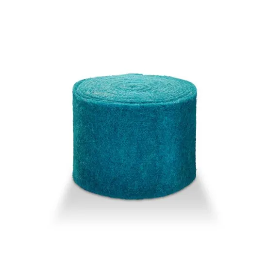 Wol vilt 15cm +/-5m turquoise