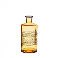 Bouteille porto ocre d7.5 h15.8 12pcs