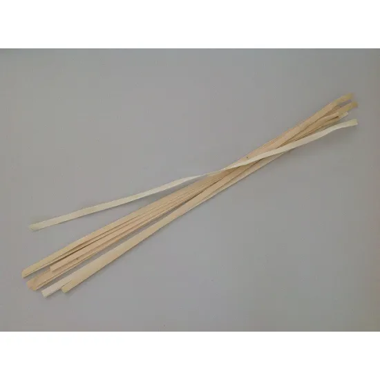 Wood strips 80/2cm naturel +/-500gr