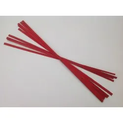 Wood strips 80/2cm rouge +/-500gr