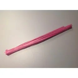 Wood strips 100/1cm rose +/-500gr