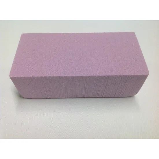 Rainbow foam blok 23x11x8cm lilac 4st