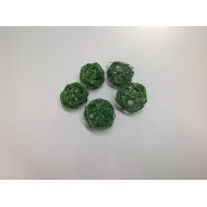 Lata bal (branch bal) 4cm appelgroen (donker) 50st