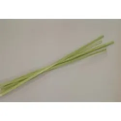Wood strips soft green 80/2cm +/-500gr