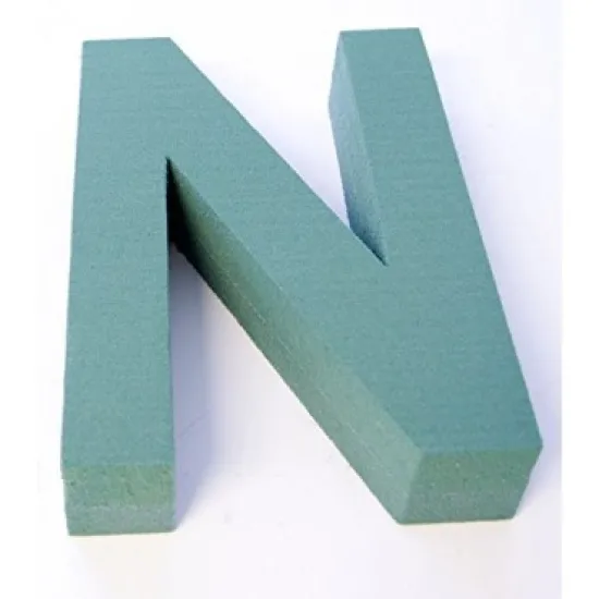Oasis foam frame letter n 31cm