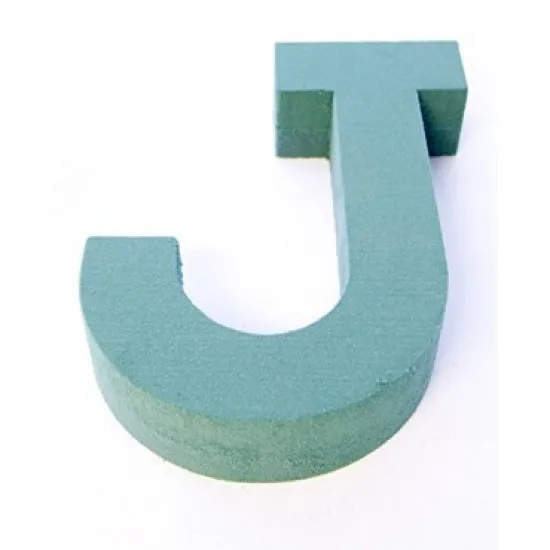 Oasis foam frame letter j 31cm