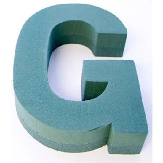 Oasis foam frame letter g 31cm
